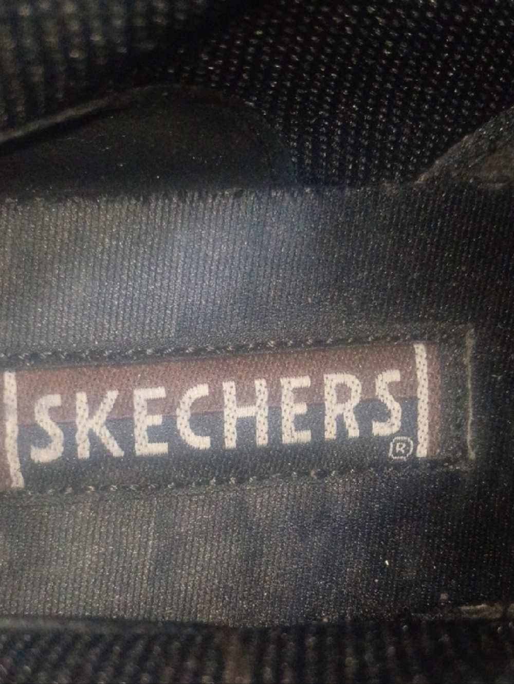 Skechers Black Lace-Up Leather Ankle Boots with Brown Sole - Picture 3 of 6